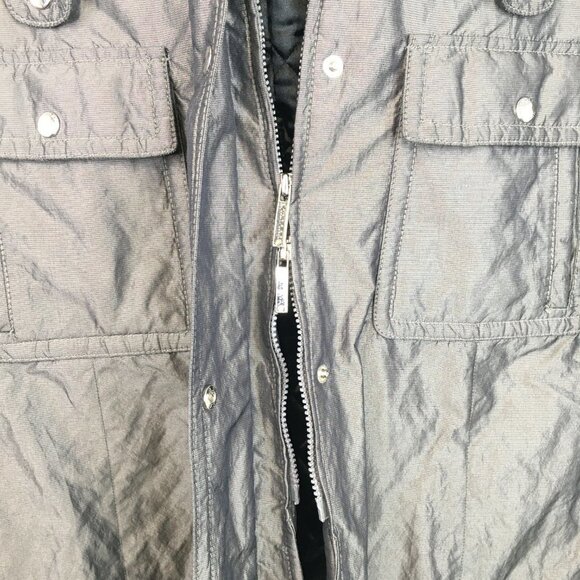 Laundry by Shelli Segal Fur Trim Hood  Long Jacket Green Size XS - Picture 11 of 16